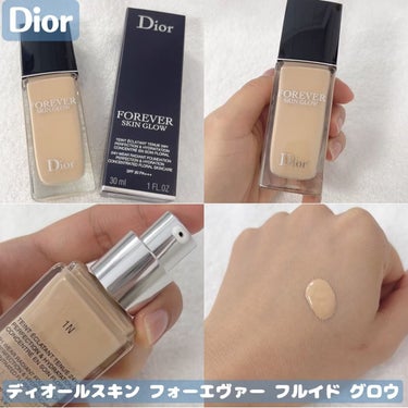 ディオールスキン フォーエヴァー フルイド グロウ/Dior/リキッドファンデーションを使ったクチコミ（1枚目）