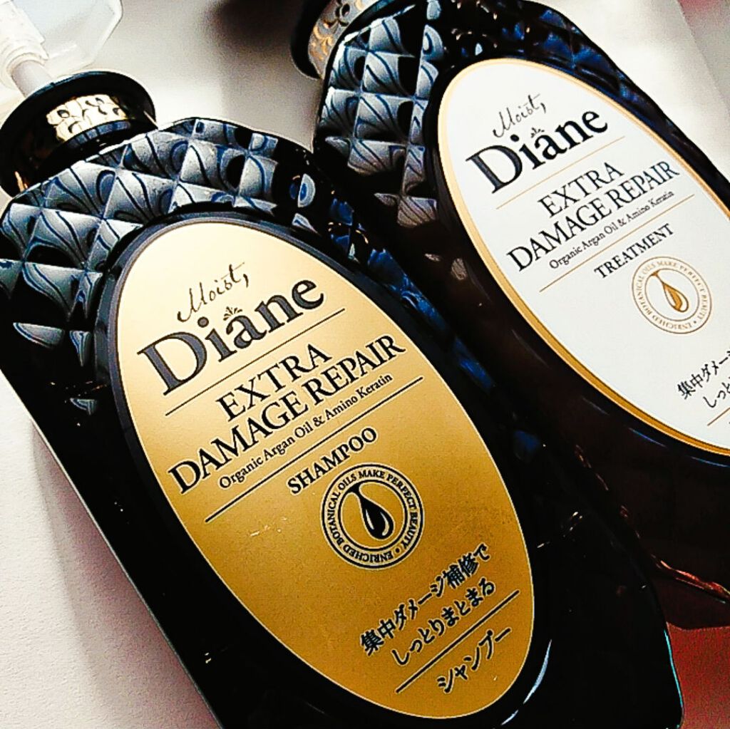 パーフェクトビューティ モイストダイアン エクストラダメージリペア シャンプー/トリートメント/ダイアン/市販シャンプーを使ったクチコミ(1枚目)