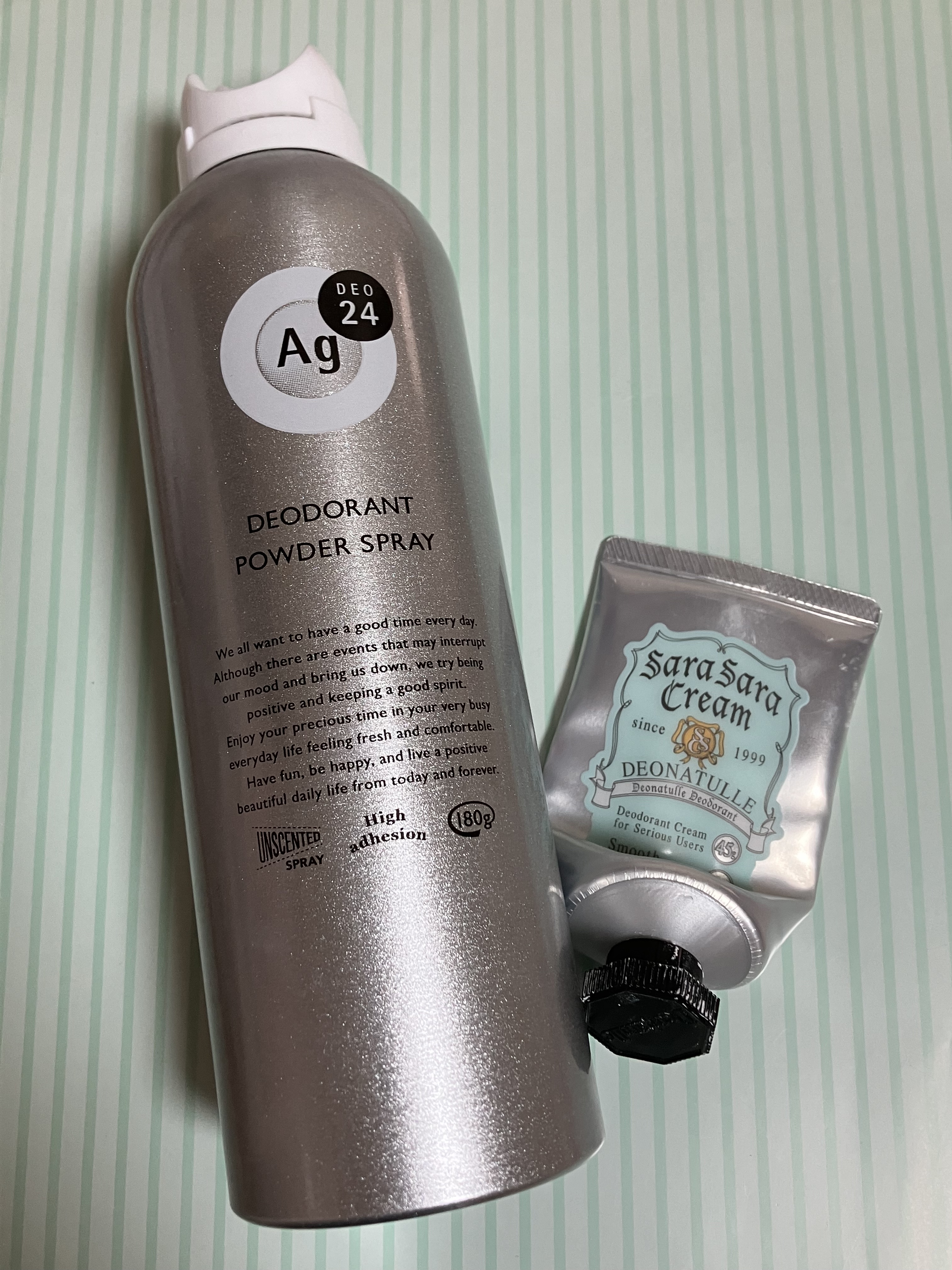 パウダースプレー （無香性）/エージーデオ24/デオドラント・制汗剤を使ったクチコミ（2枚目）