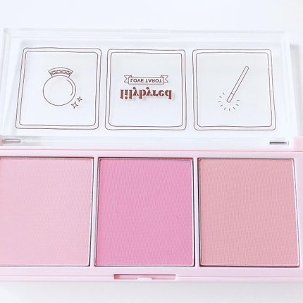 LOVE TAROT BLUSHER PALETTET/lilybyred/パウダーチークを使ったクチコミ(5枚目)