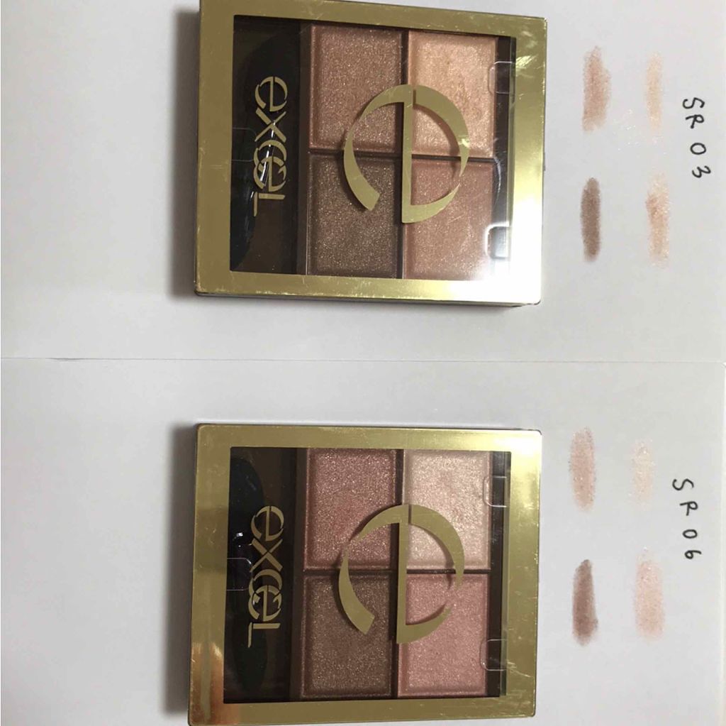 スキニーリッチシャドウ/excel/アイシャドウパレットを使ったクチコミ（2枚目）