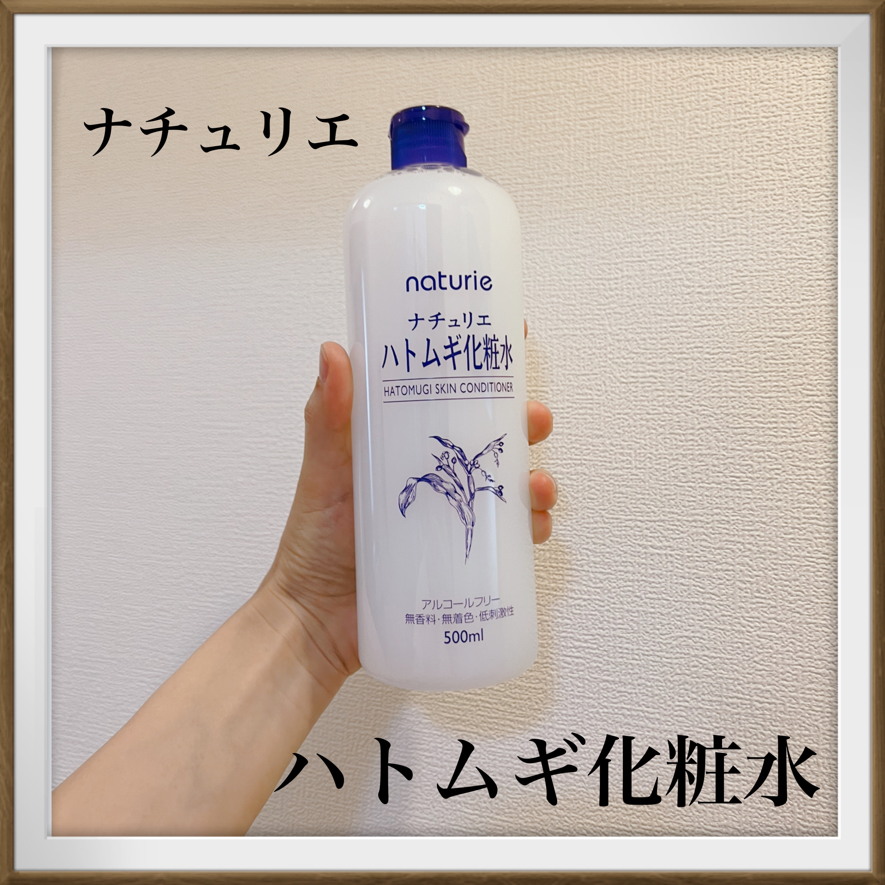 ハトムギ化粧水(ナチュリエ スキンコンディショナー R )/ナチュリエ/化粧水を使ったクチコミ（1枚目）