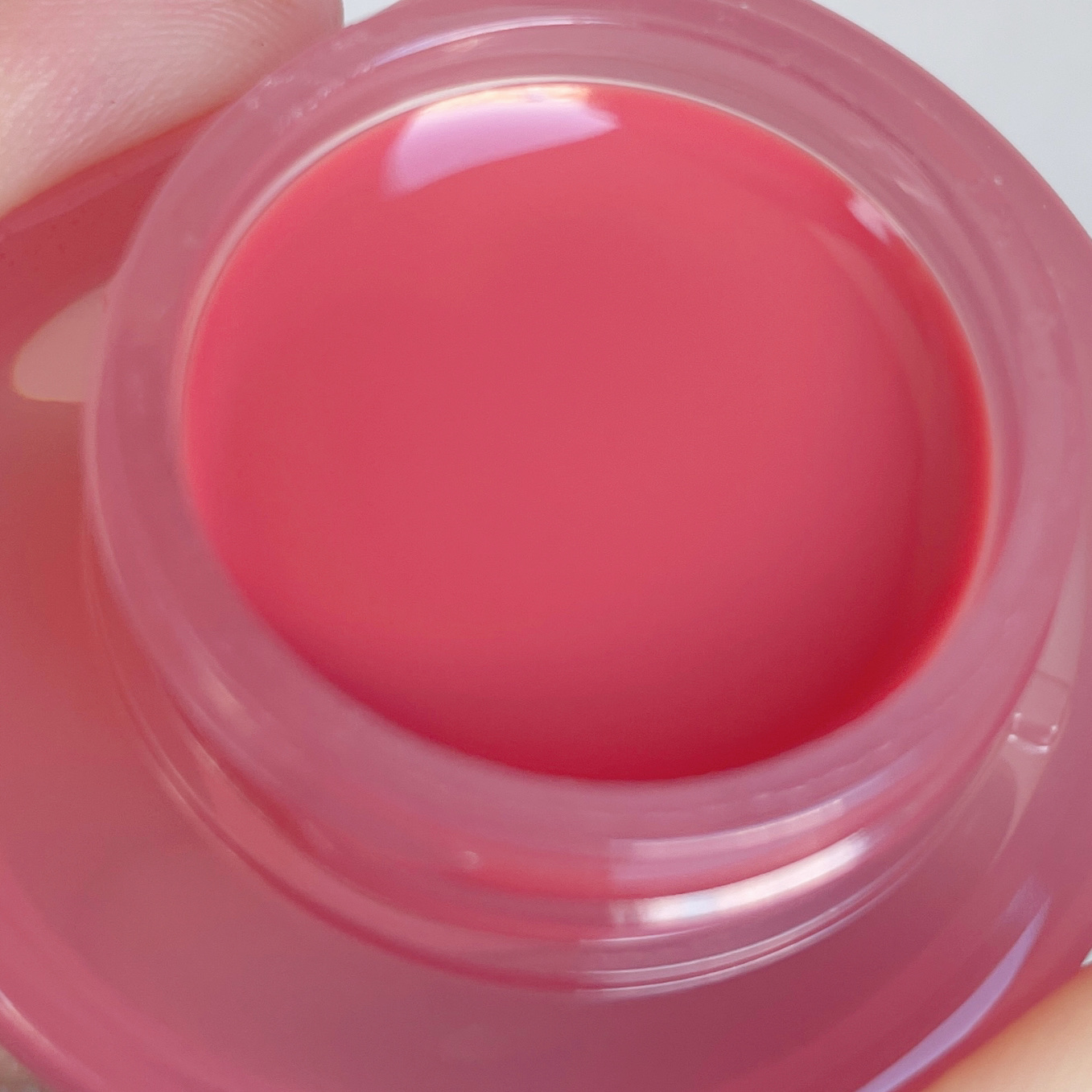 フィー リップアンドチーク グローイジェリーポット JN03 カスタード/fwee/リップグロスを使ったクチコミ（3枚目）