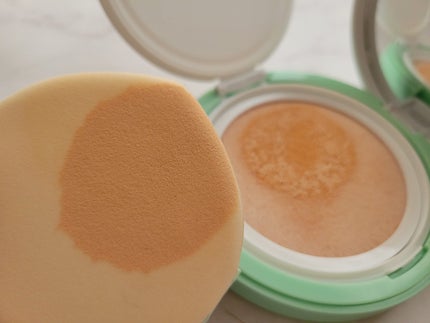 ティーツリーデイデイトーンアップサンクッション/NOWATER/日焼け止めローションを使ったクチコミ(3枚目)