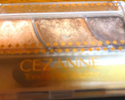 トーンアップアイシャドウ/CEZANNE/アイシャドウパレットを使ったクチコミ(1枚目)