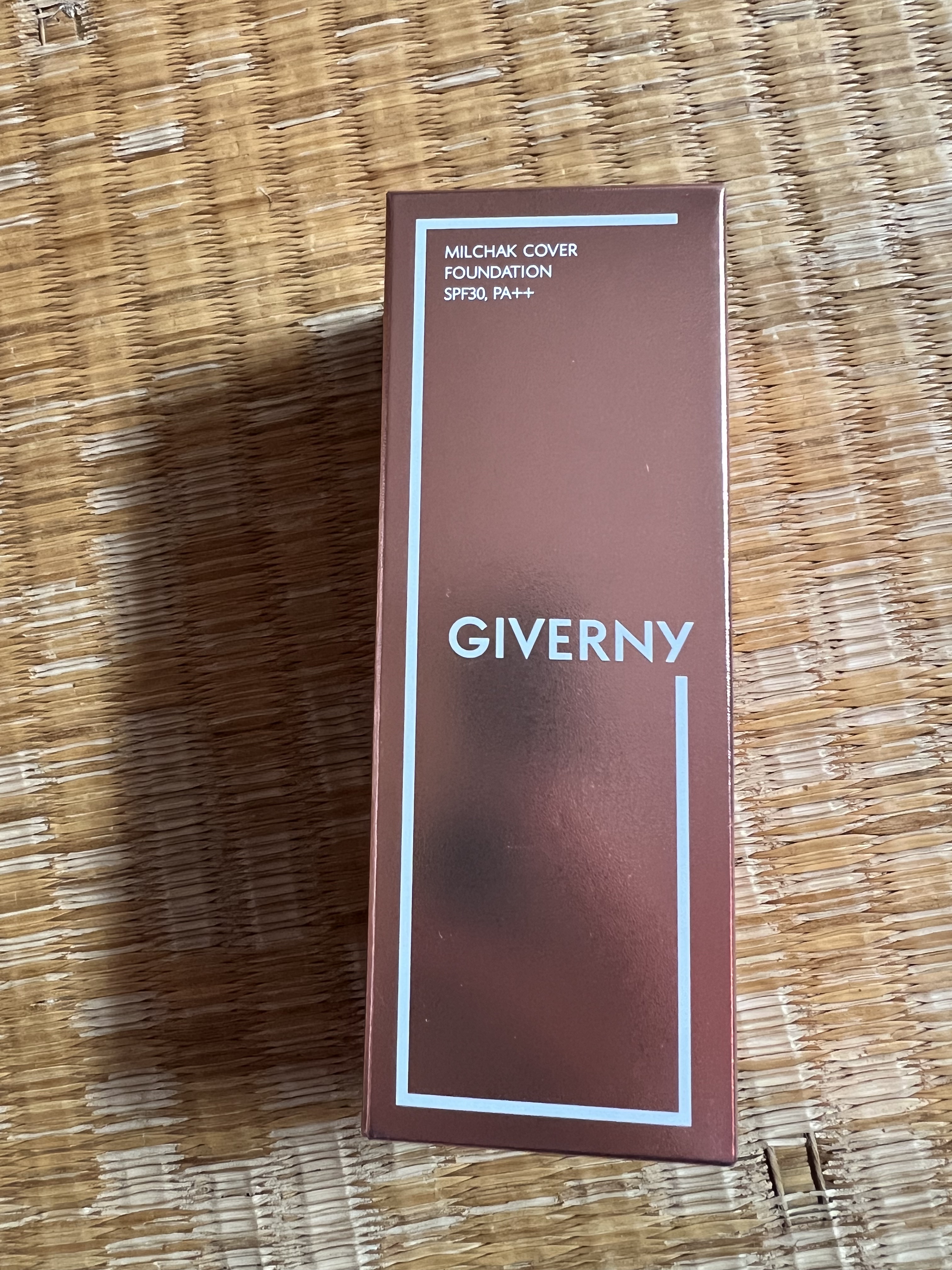 密着カバーファンデーション 17 ポーセリン/GIVERNY/リキッドファンデーションを使ったクチコミ（1枚目）