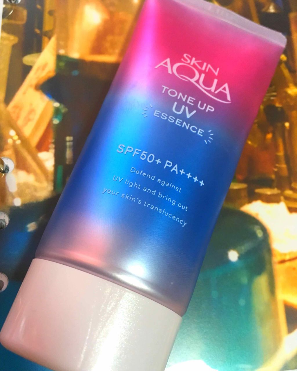 スキンアクア トーンアップUVエッセンス/スキンアクア/日焼け止めクリームを使ったクチコミ（1枚目）