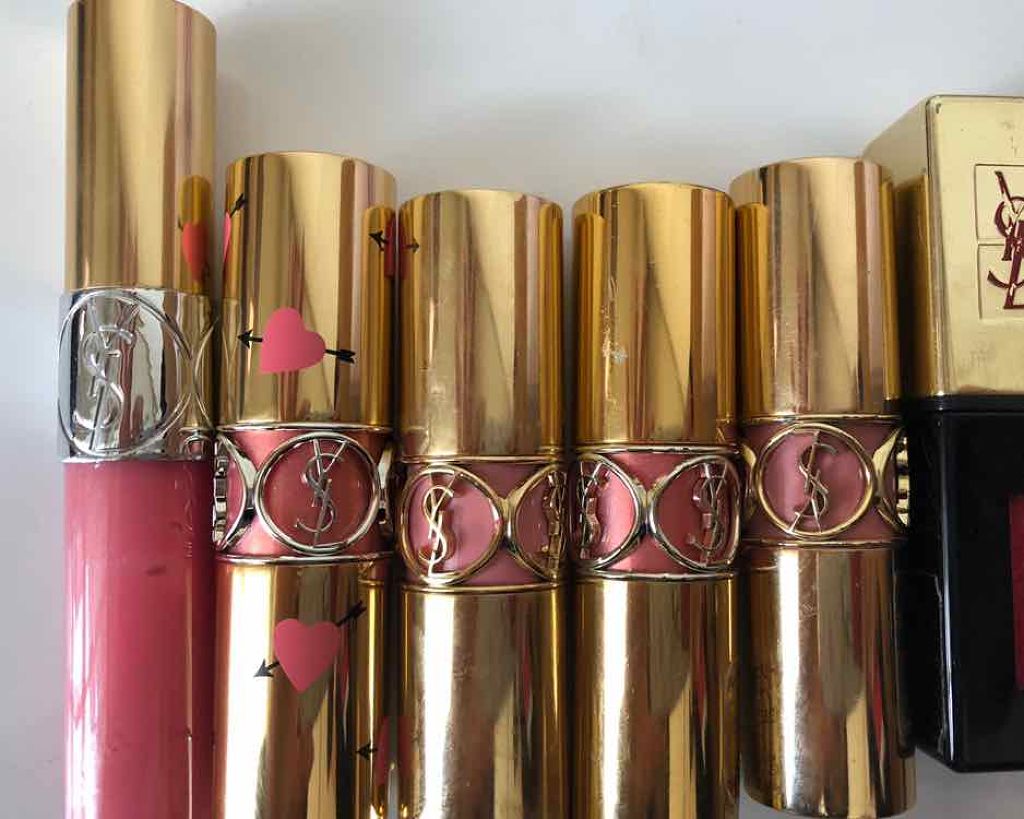 ルージュ ヴォリュプテ シャイン/YVES SAINT LAURENT BEAUTE/口紅を使ったクチコミ(1枚目)