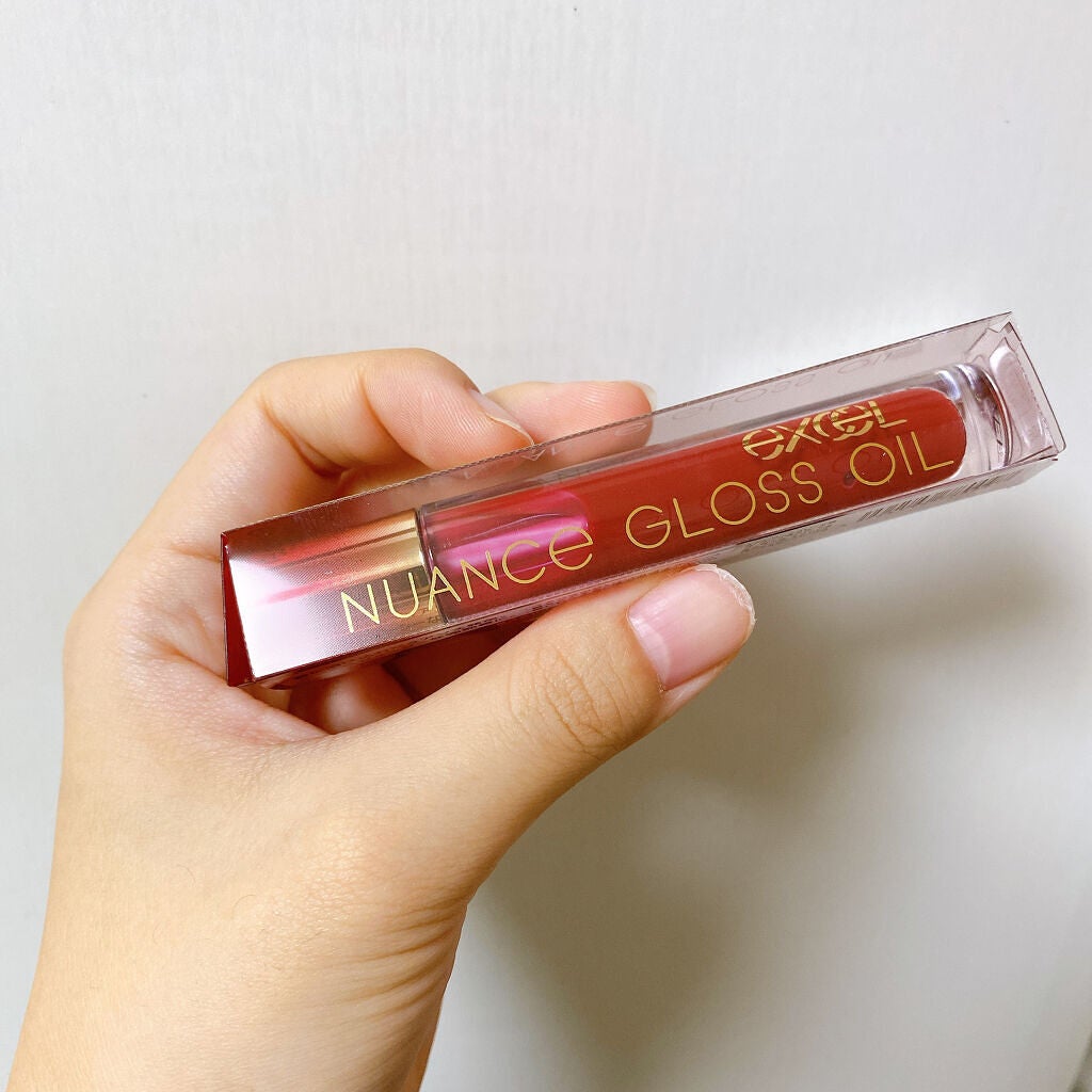 ニュアンスグロスオイル/excel/リップグロスを使ったクチコミ(6枚目)