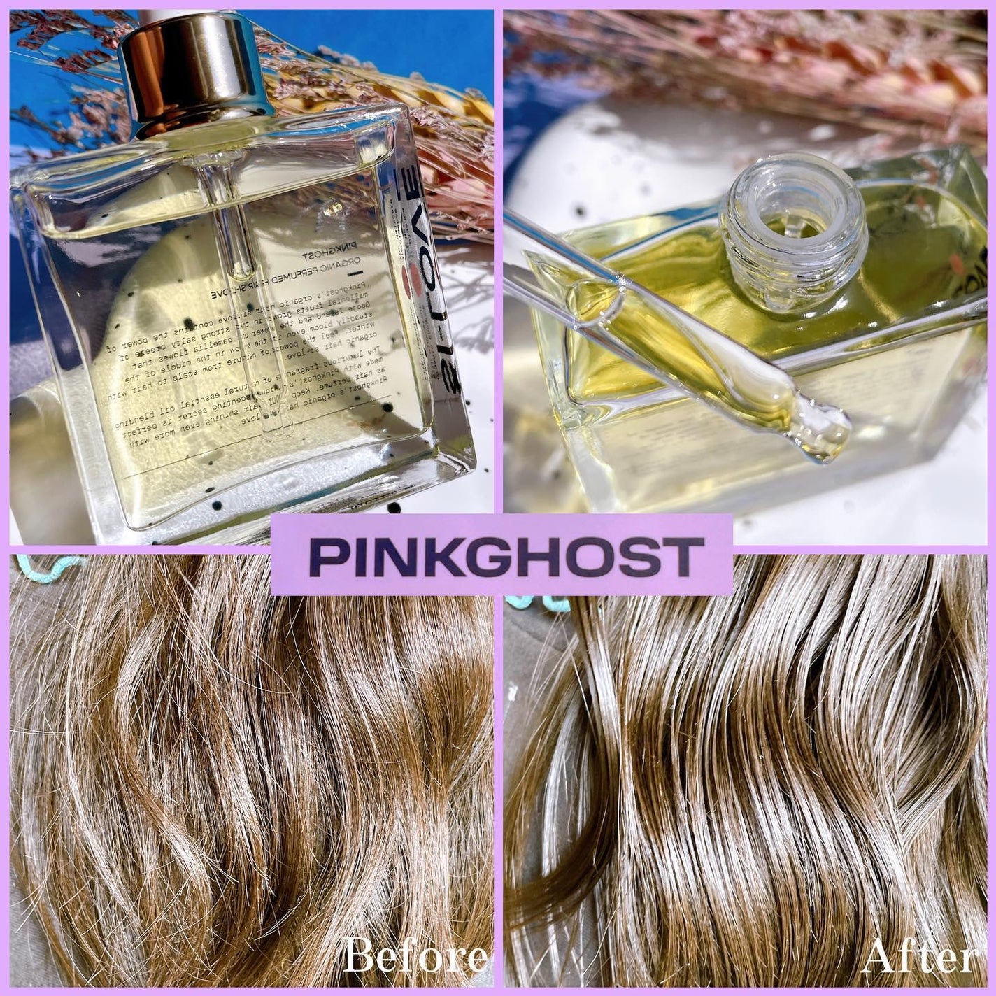 オーガニックヘアシロップ/PINKGHOST/ヘアオイルを使ったクチコミ(5枚目)