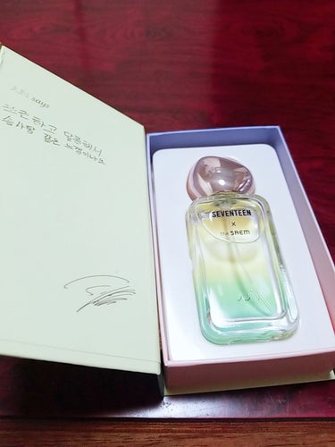 seventeen signature perfume/the SAEM/香水(その他)を使ったクチコミ（3枚目）