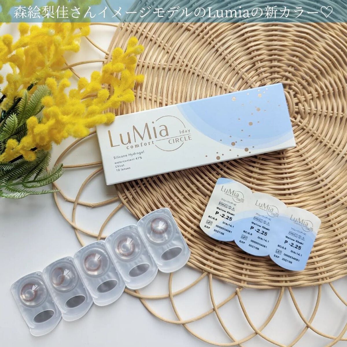 LuMia comfort 1day CIRCLE/LuMia/ワンデー(1DAY)カラコンを使ったクチコミ(1枚目)