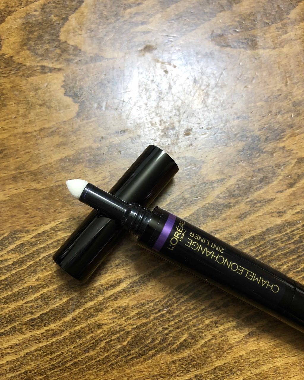 カメレオンチェンジライナー/ロレアル パリ/リキッドアイライナーを使ったクチコミ（2枚目）