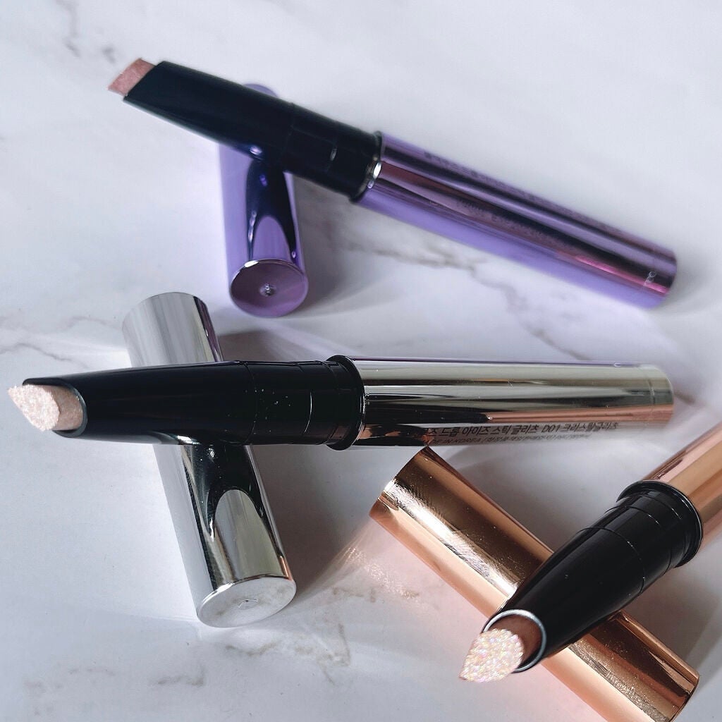 ドロップアイズスティックグリッツ/BLACK ROUGE/スティックアイシャドウを使ったクチコミ(4枚目)