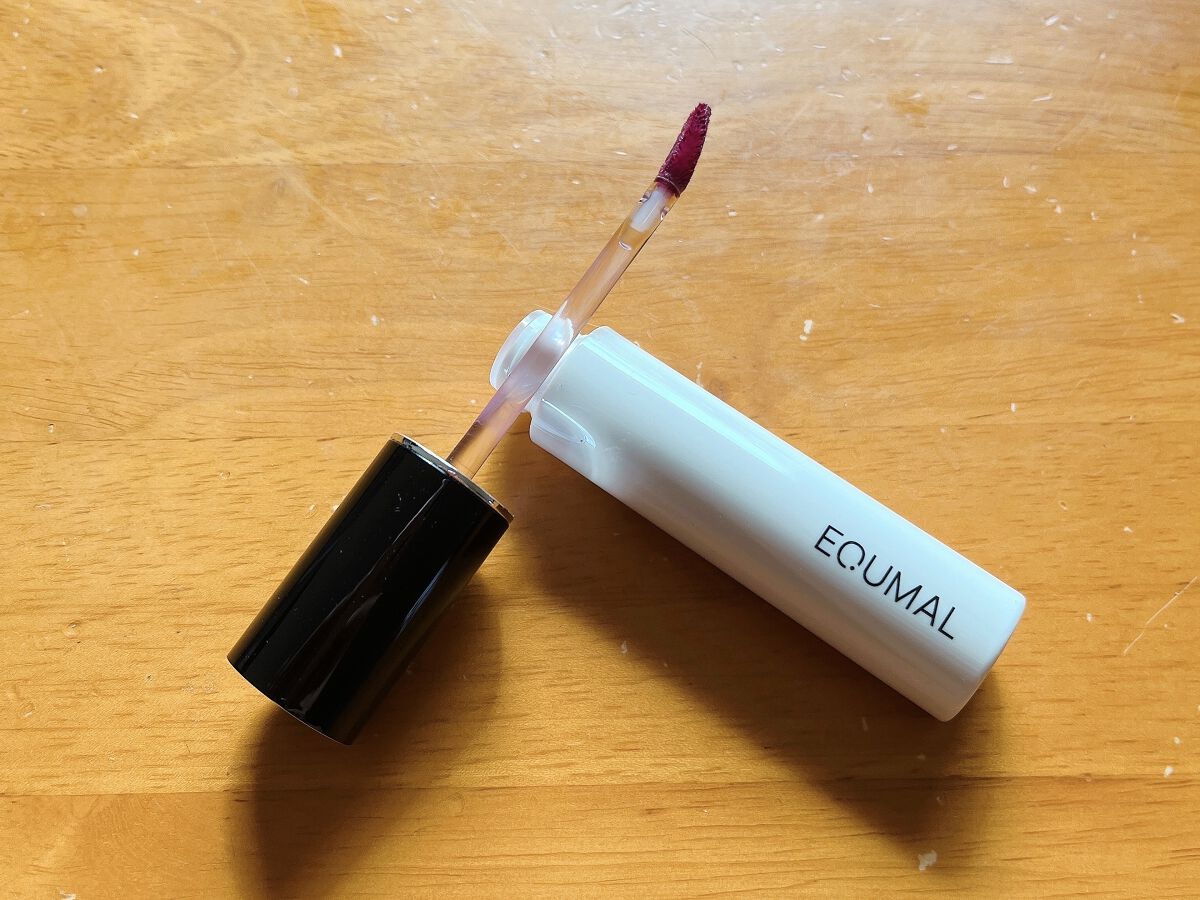ノンセクショングローリーティント 108 スーティヘイズ(SOOTY HAZE)/EQUMAL/リップティントを使ったクチコミ（3枚目）