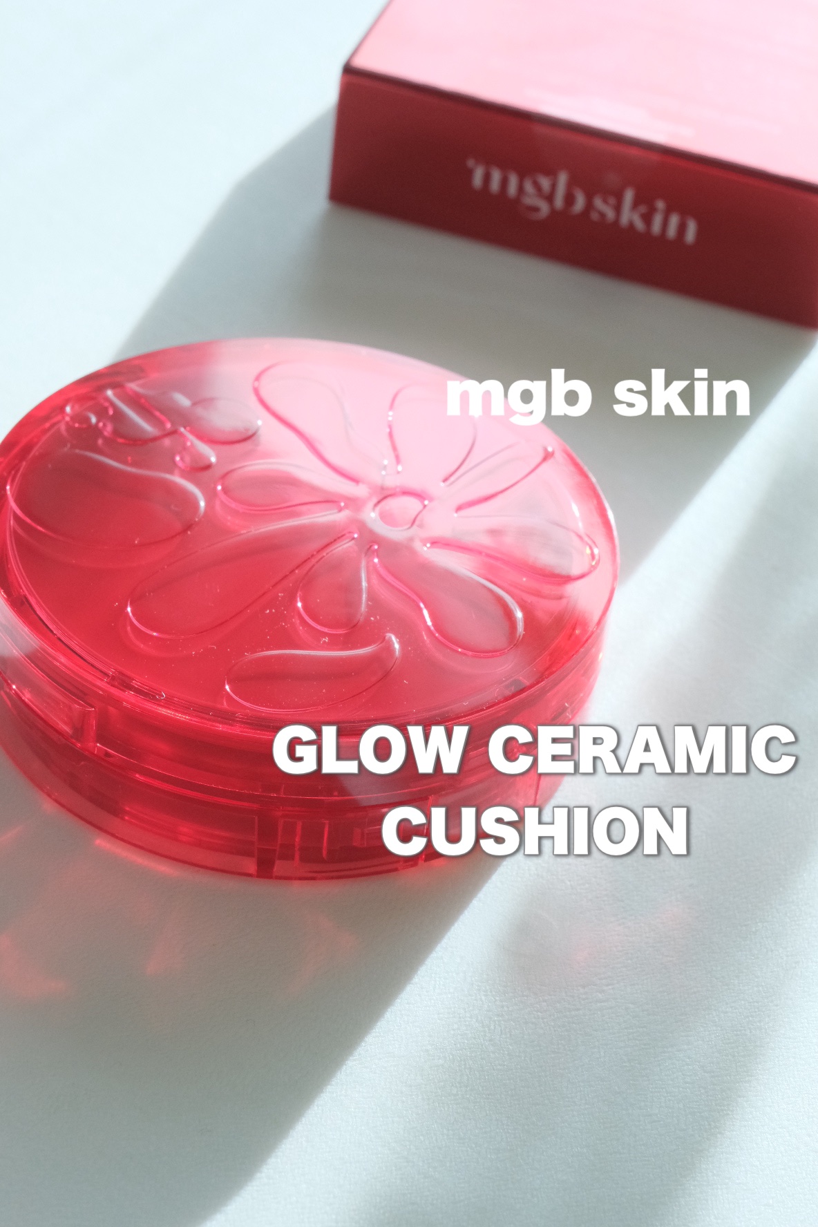 GLOW CERAMIC CUSHION/mgb skin/クッションファンデーションを使ったクチコミ（1枚目）