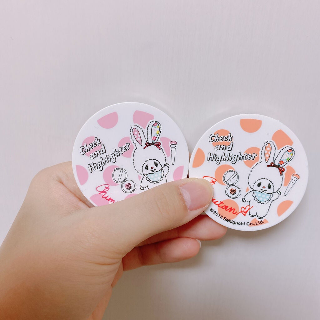 チムたん チーク&ハイライター/カリプソ/パウダーチークを使ったクチコミ(3枚目)