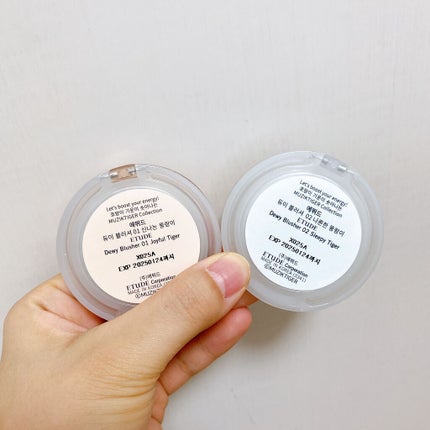 ムジークタイガーデューイーチーク /ETUDE/パウダーチークを使ったクチコミ(4枚目)