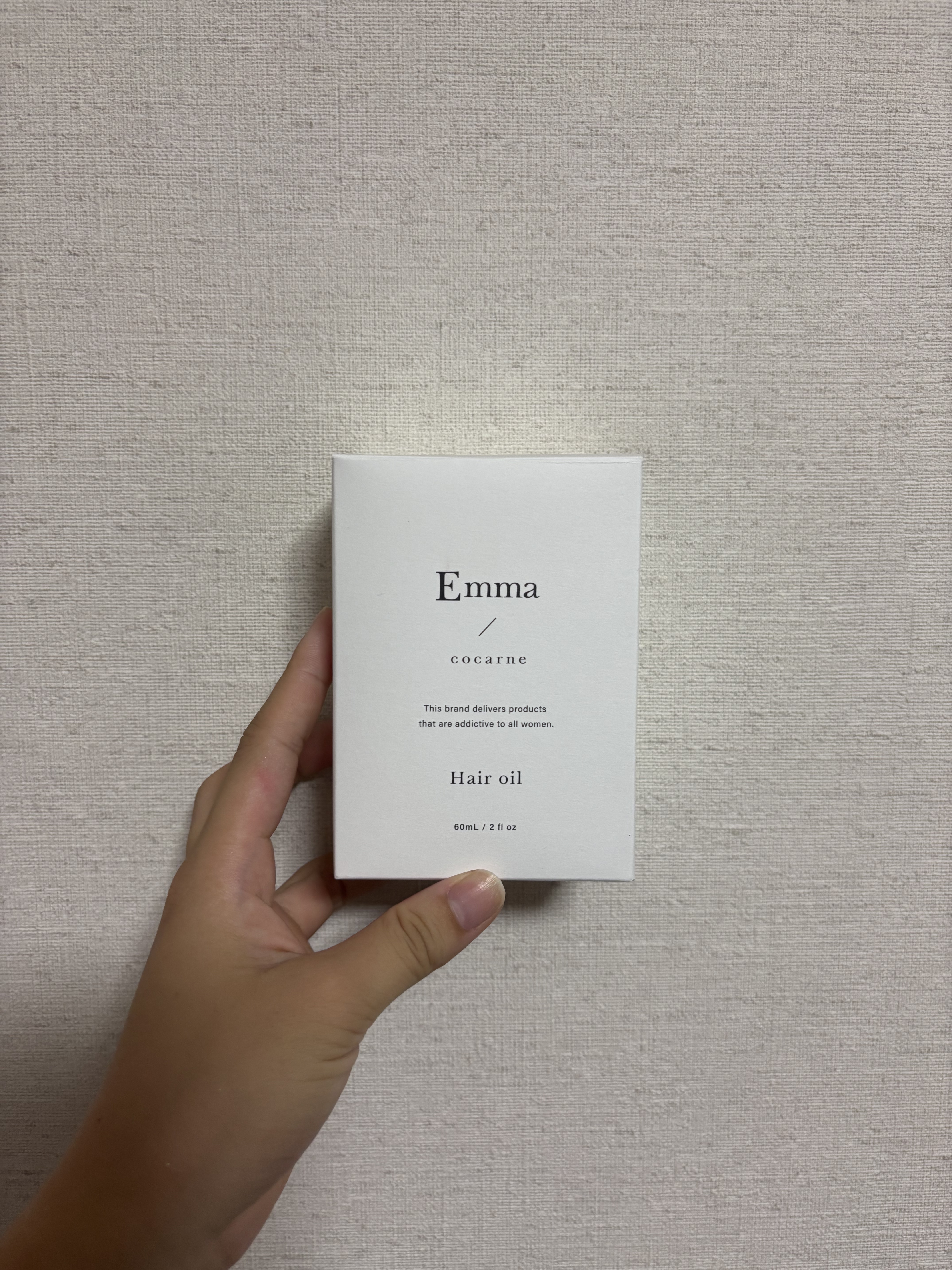 エマコッカーナヘアオイル/Emma Cocarne/ヘアオイルを使ったクチコミ（1枚目）
