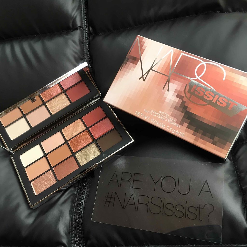 ナーズイスト ウォンテッド アイシャドーパレット/NARS/アイシャドウパレットを使ったクチコミ(2枚目)