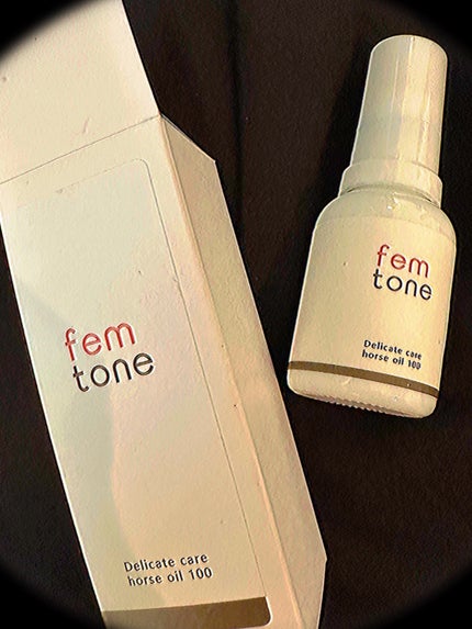デリケートケア ホースオイル100/fem tone/デリケートゾーンケアを使ったクチコミ(1枚目)
