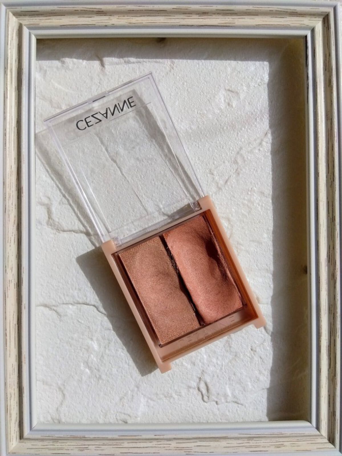 フェイスグロウカラー/CEZANNE/クリームハイライトを使ったクチコミ（2枚目）