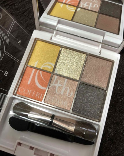 6セレクションアイズ/コフレドール/アイシャドウパレットを使ったクチコミ(1枚目)