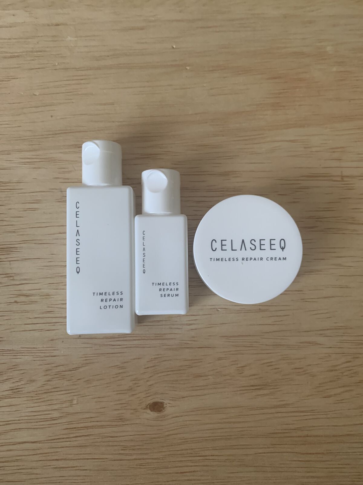 タイムレスリペア 未来肌おためしセット/CELASEEQ/スキンケアキットを使ったクチコミ（2枚目）