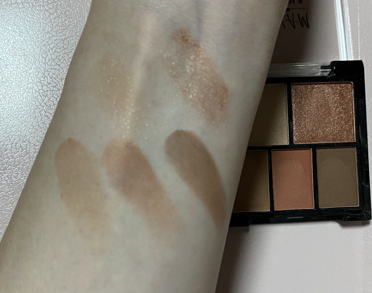 マルチアイパレットb (TOKYO GIRLS COLLECTION) 03 ブリックブラウン/U R GLAM/アイシャドウパレットを使ったクチコミ（3枚目）