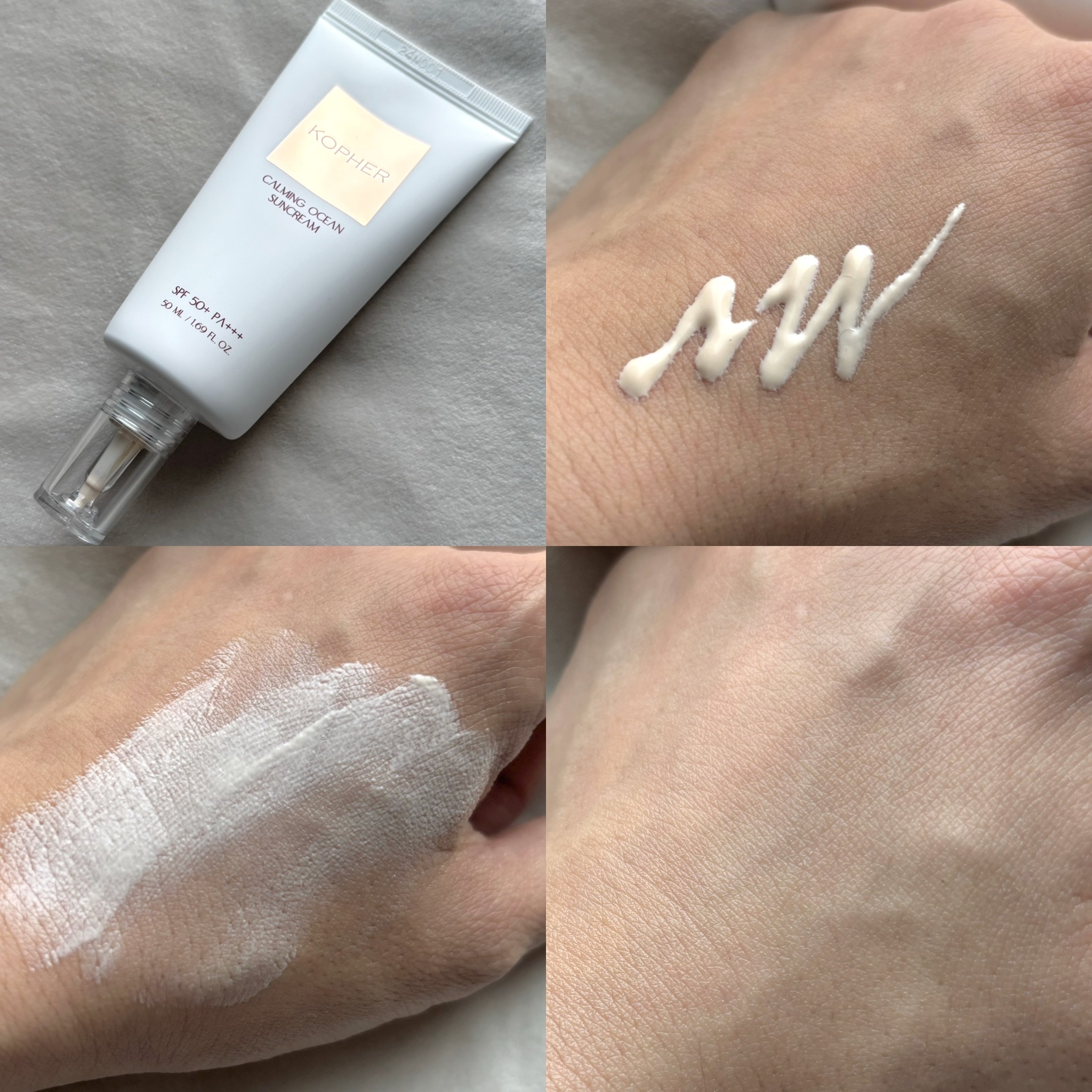 CALMING OCEAN SUNCREAM/KOPHER/日焼け止めクリームを使ったクチコミ（2枚目）