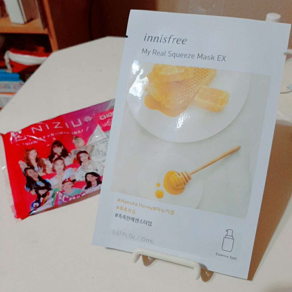 マイリアル スクイーズ マスクシート/innisfree/シートマスク・パックを使ったクチコミ(2枚目)