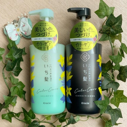 カラーケア&ベーストリートメント in シャンプー/コンディショナー/いち髪/市販シャンプーを使ったクチコミ(1枚目)