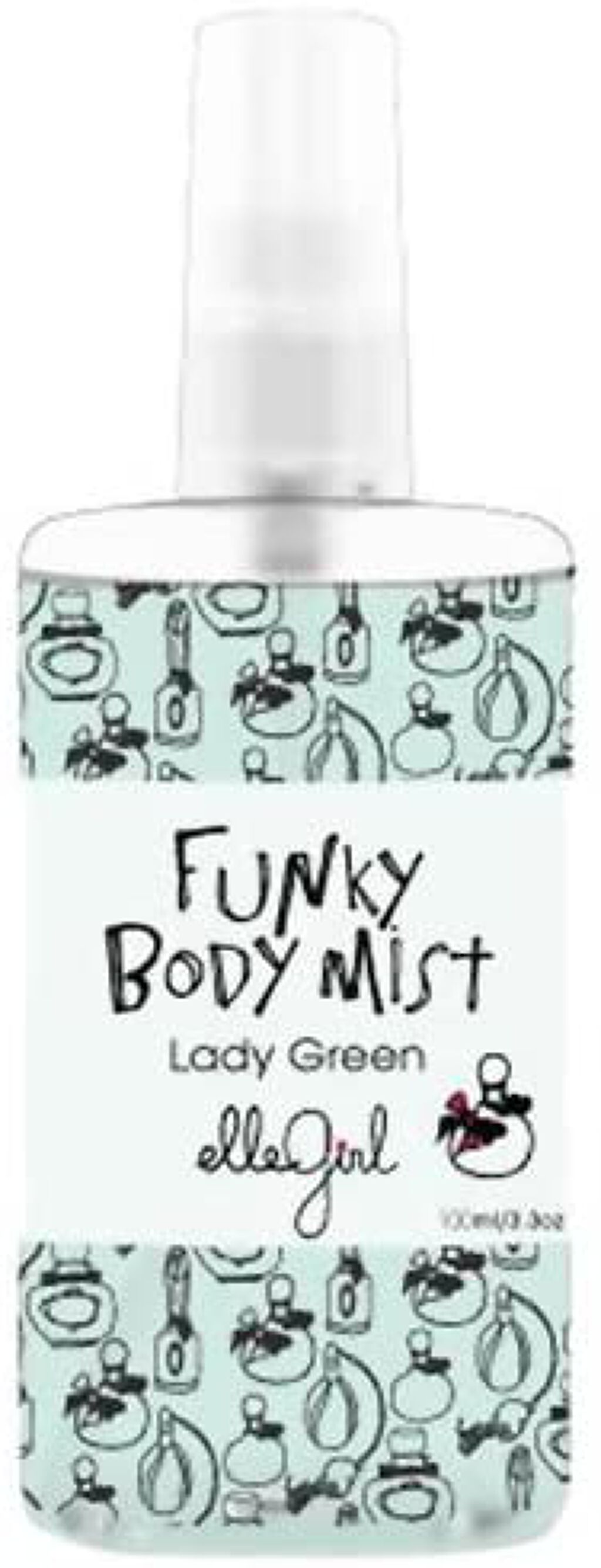 ELLE girl(エルガール) ELLEgirl ファンキー ボディミスト レディグリーン