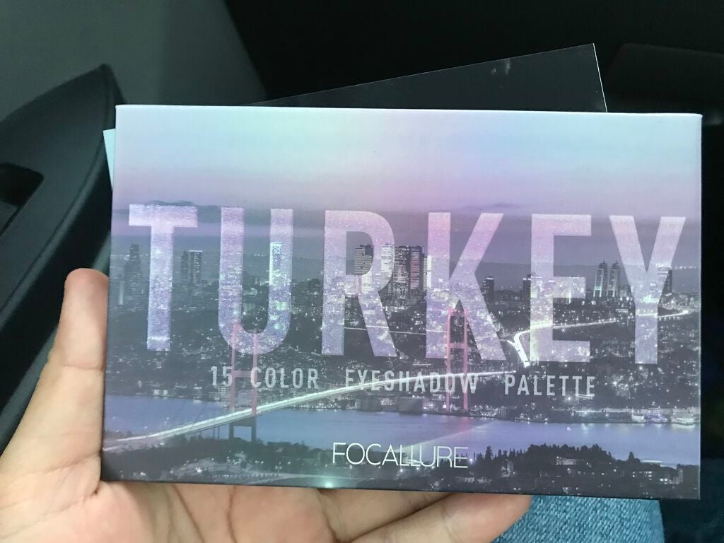 GO TRAVEL 15色アイシャドウパレット/FOCALLURE/アイシャドウパレットを使ったクチコミ(1枚目)