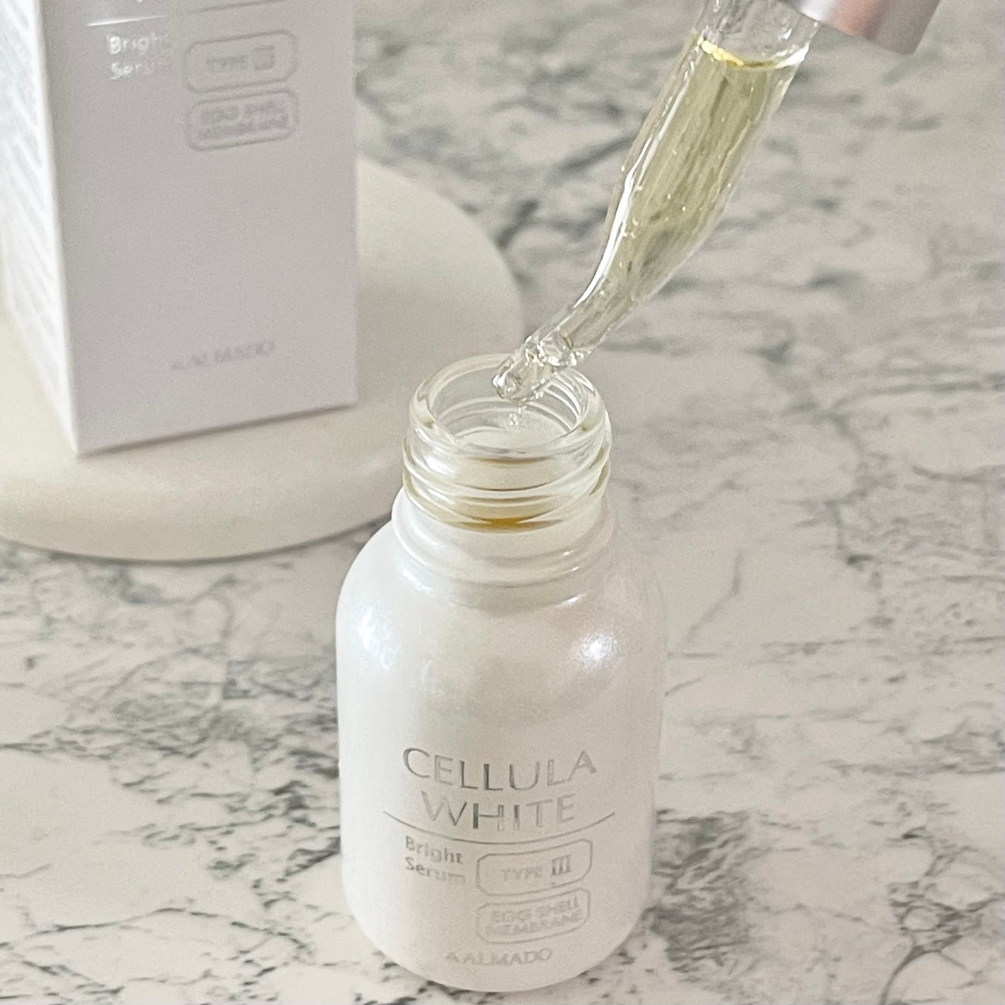 ホワイト ブライトセラム/CELLULA/美容液を使ったクチコミ(4枚目)