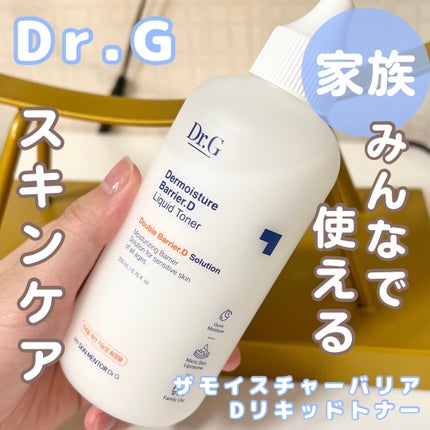 ザモイスチャーバリアDリキッドトナー/Dr.G/化粧水を使ったクチコミ(1枚目)