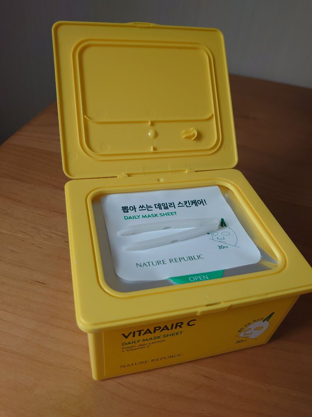 ビタペアCデイリーシートマスク/ネイチャーリパブリック/シートマスク・パックを使ったクチコミ（2枚目）