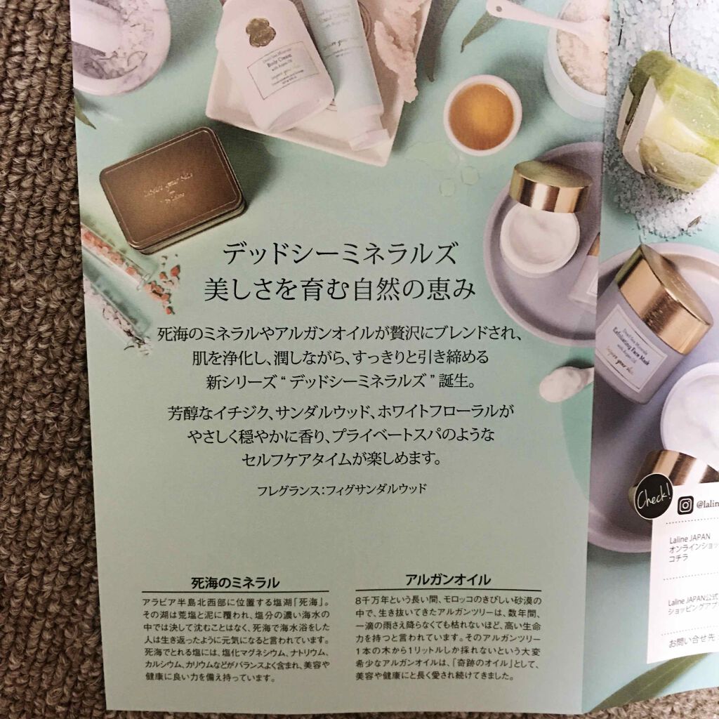 デッドシーミネラルズ ボディクリーム/Laline/ボディクリームを使ったクチコミ（2枚目）