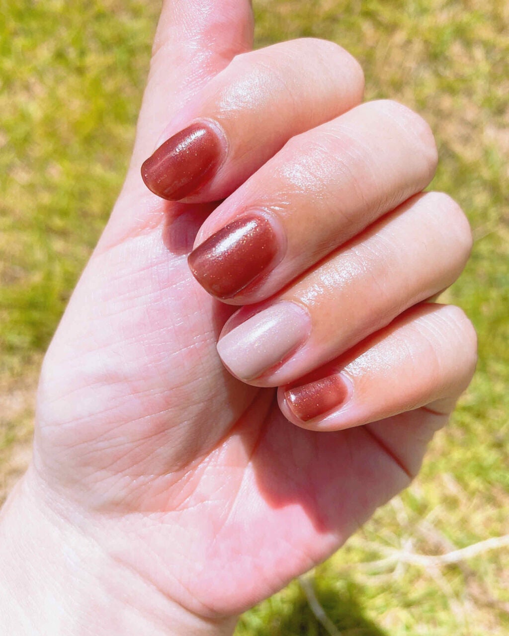 ジェルネイル/ジェルミーワン/ジェルネイルを使ったクチコミ(4枚目)