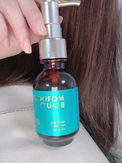 ディープモイスト ヘアオイル/モロッカンビューティ/ヘアオイルを使ったクチコミ(1枚目)