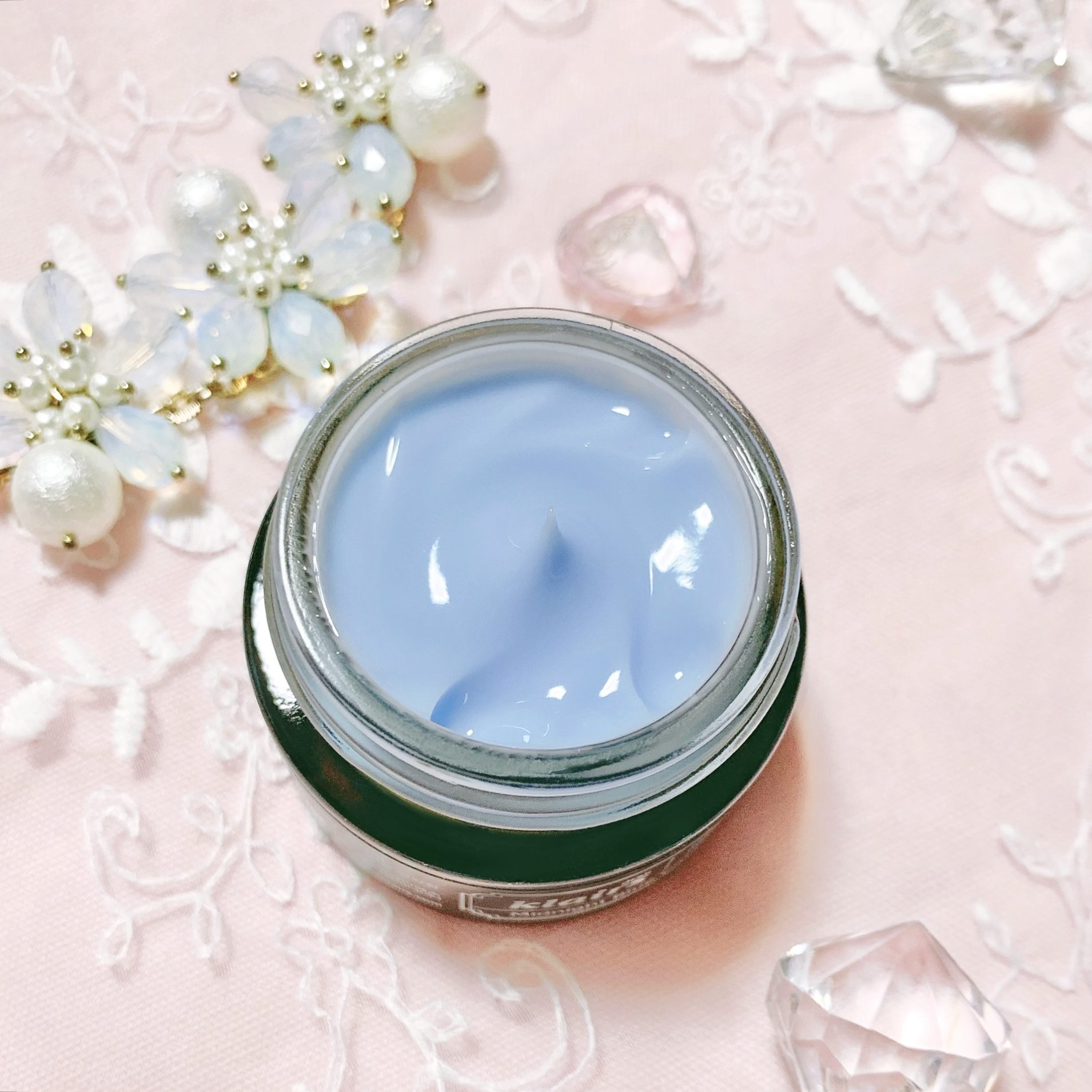 ミッドナイトブルーカーミングクリーム/Klairs/フェイスクリームを使ったクチコミ（2枚目）