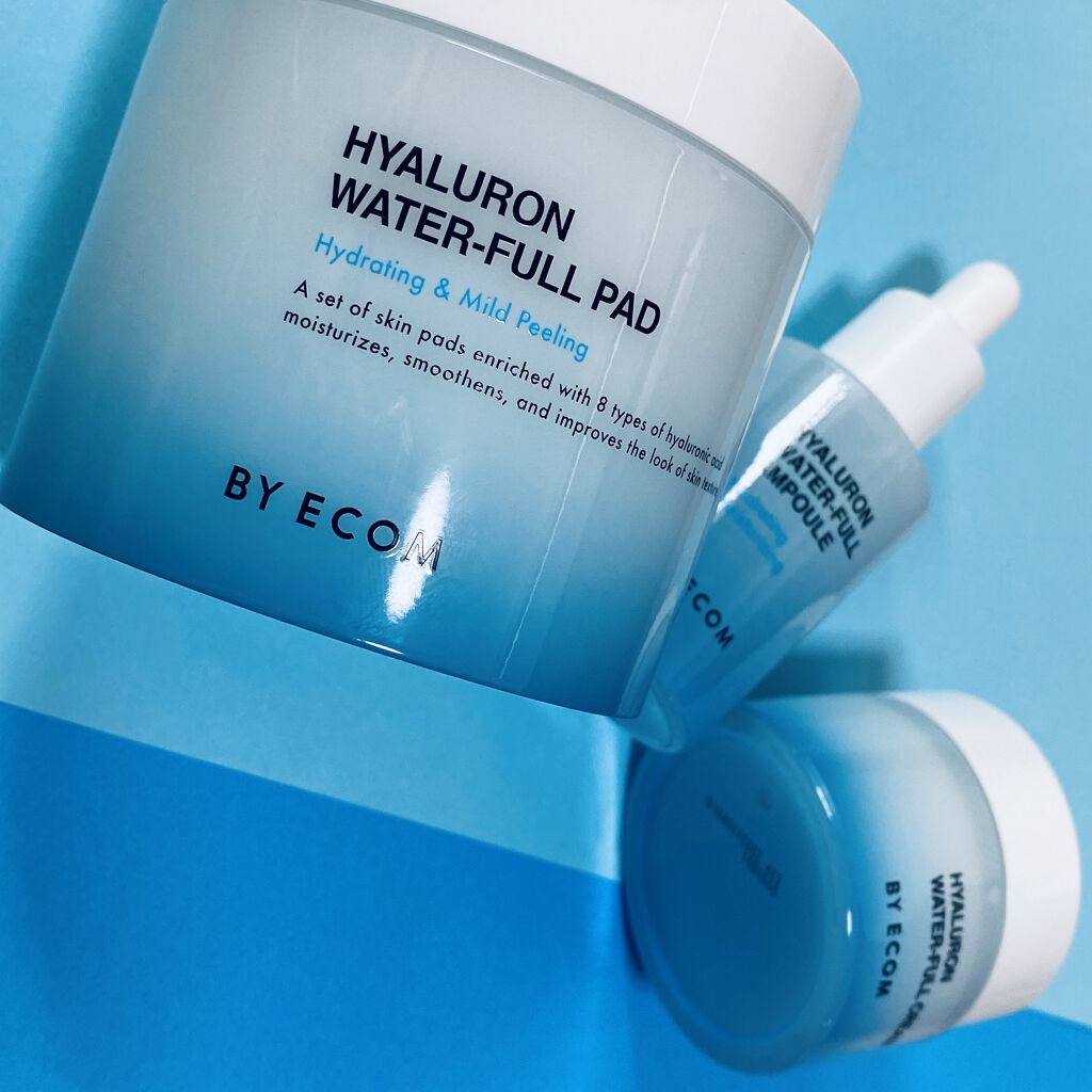 ヒアルロンウォーターフルパッド/BY ECOM/トナーパッドを使ったクチコミ（1枚目）