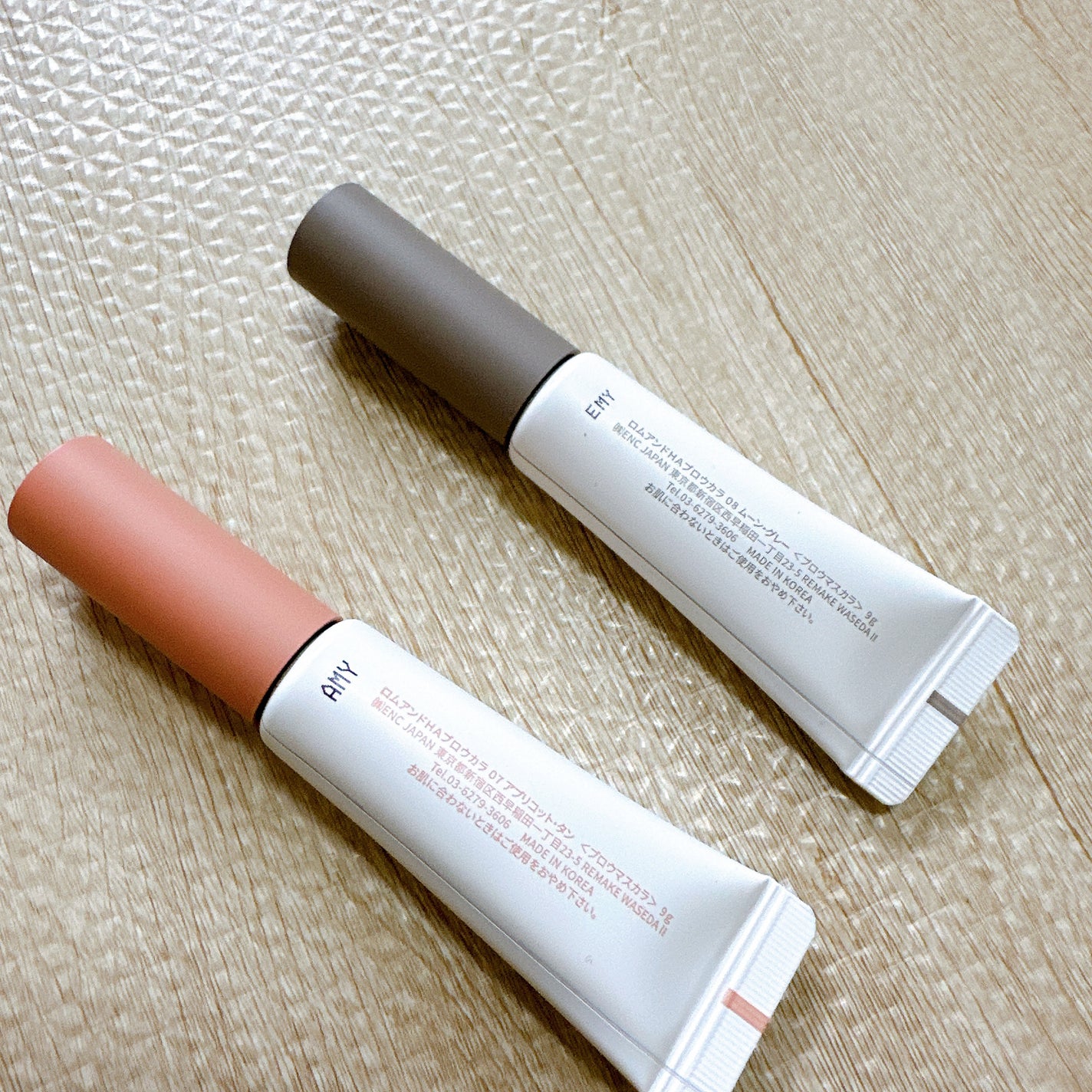 ハンオールブロウカラ/rom&nd/眉マスカラを使ったクチコミ(3枚目)