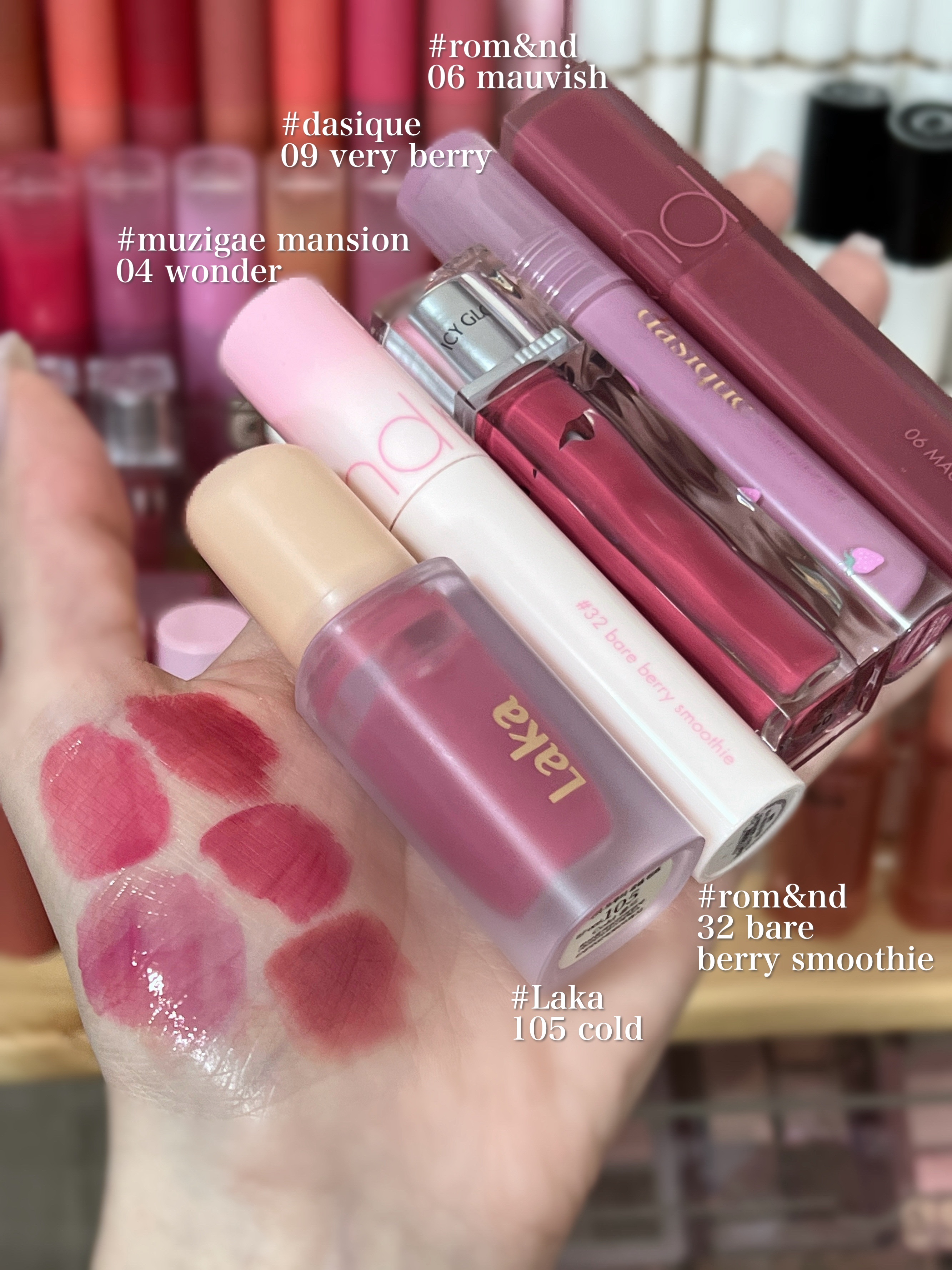 アイシーグロウティント 04 Wonder/MUZIGAE MANSION/口紅を使ったクチコミ（1枚目）