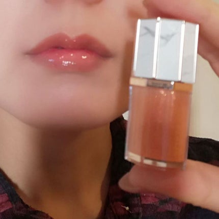 パラダイスオーロラシャインリップトリートメント/DEAR DAHLIA/リップグロスを使ったクチコミ(3枚目)