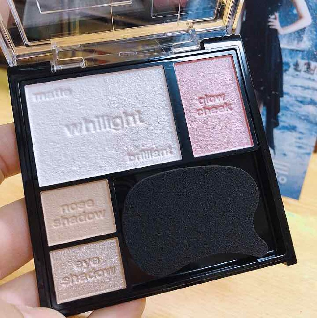 ホワイトシェイピングパレット/KATE/プレストパウダーを使ったクチコミ(2枚目)