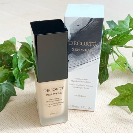 ゼン ウェア フルイド/DECORTÉ/リキッドファンデーションを使ったクチコミ(2枚目)