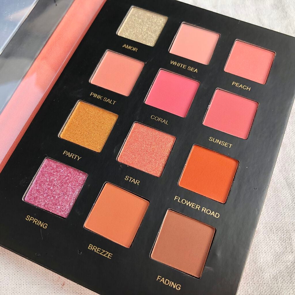 星空12色アイシャドウパレット/VCND/アイシャドウパレットを使ったクチコミ(3枚目)