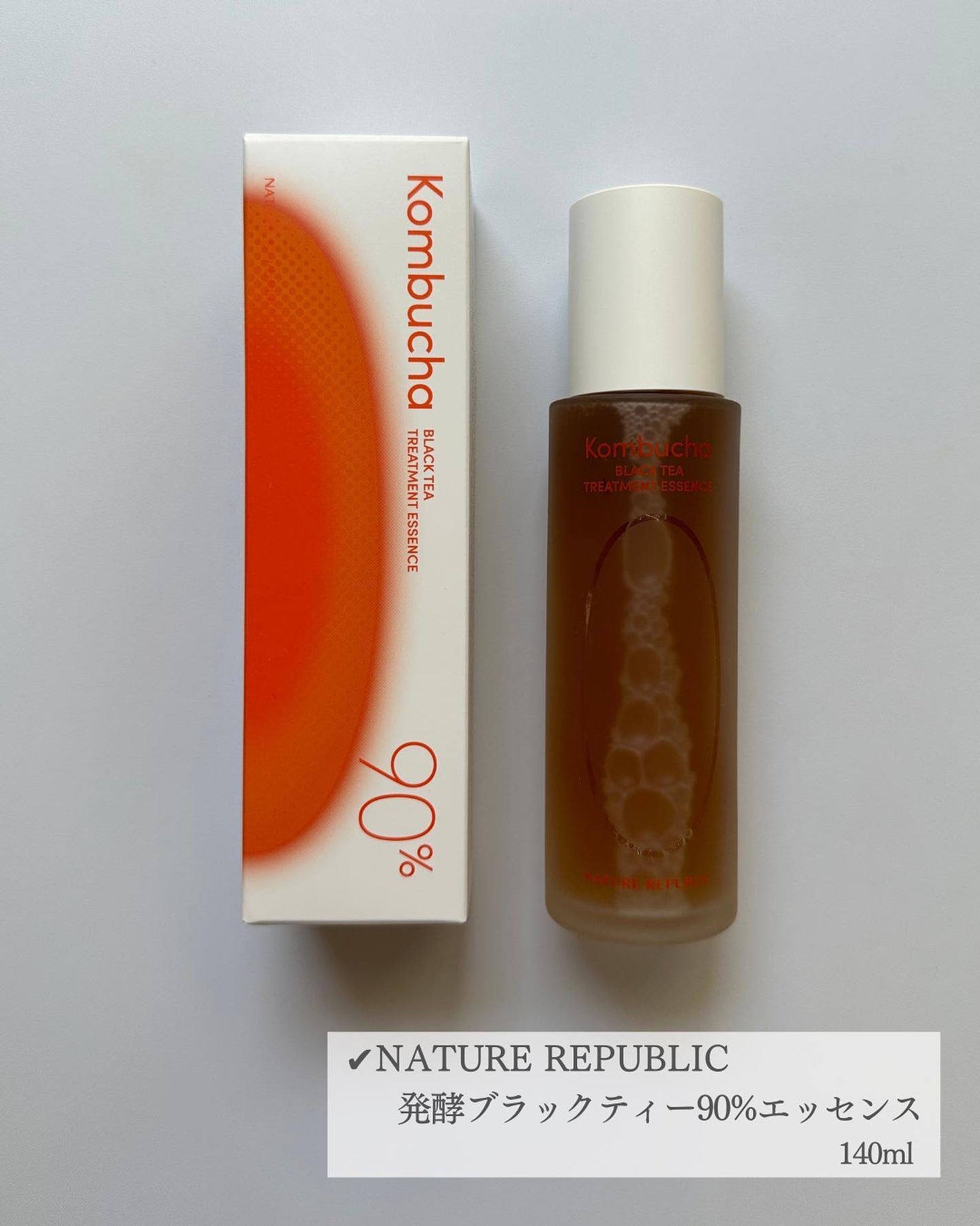 Kombuchaブラックティー90トリートメントエッセンス/ネイチャーリパブリック/化粧水を使ったクチコミ(2枚目)