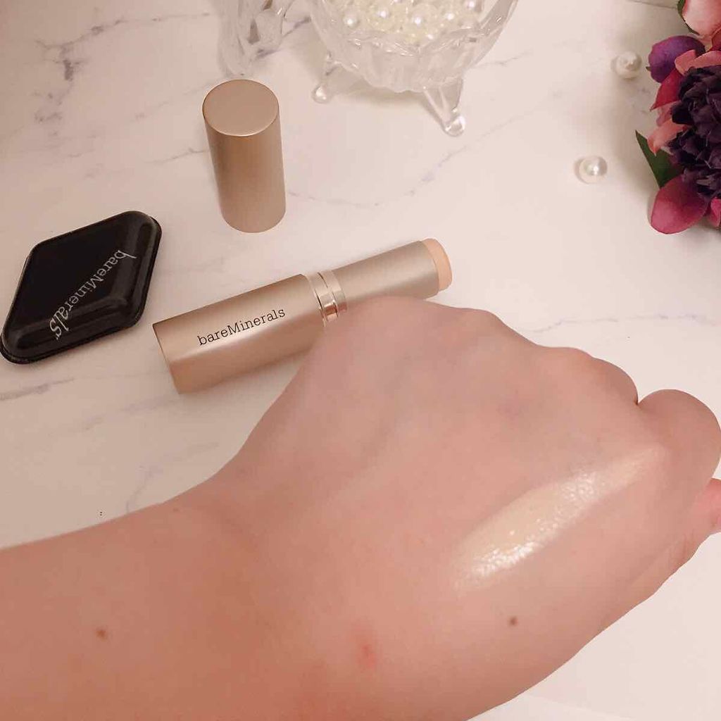 CR ハイドレイティング ファンデーション スティック/bareMinerals/その他ファンデーションを使ったクチコミ（3枚目）